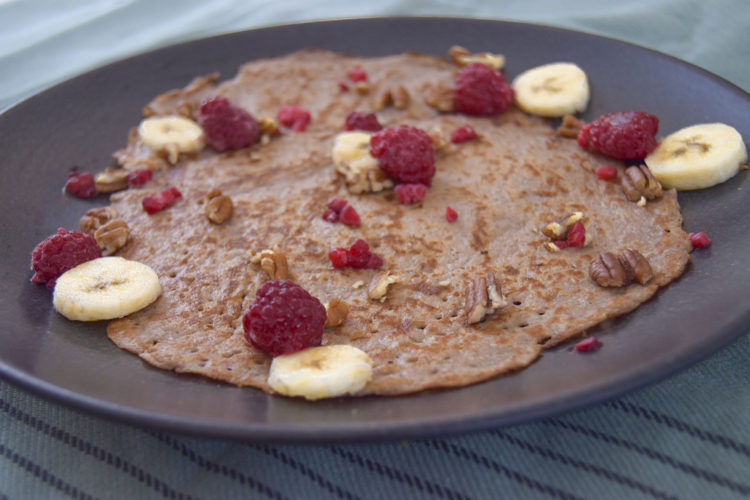 Foodmelodies raspberry pancakes